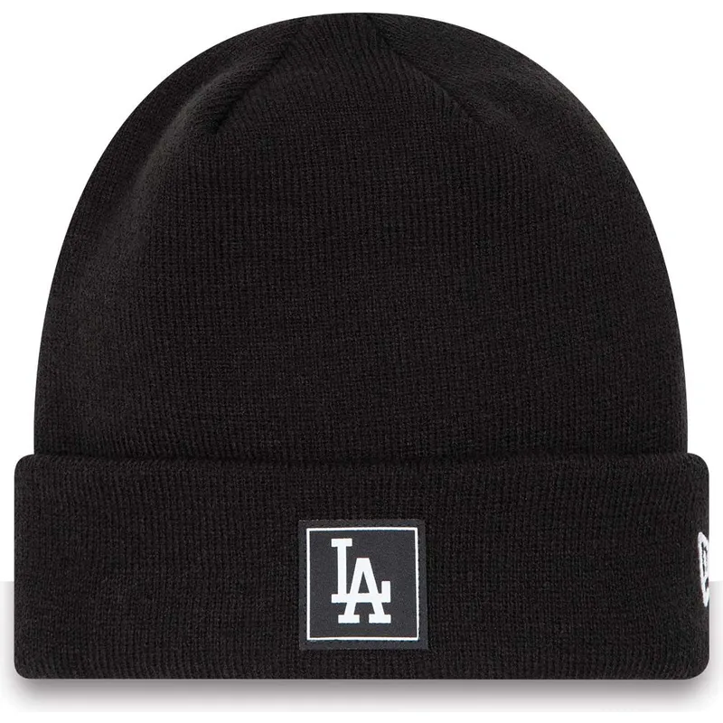 schwarze-team-cuff-mutze-der-los-angeles-dodgers-mlb-von-new-era