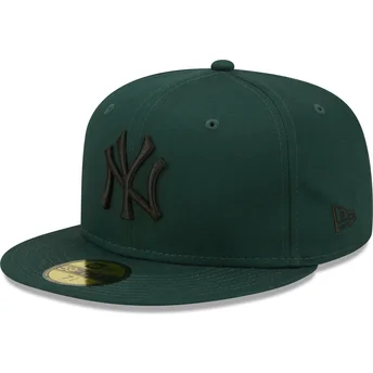 siltovka-rovna-zelena-upravena-59fifty-league-essential-new-york-yankees-mlb-new-era
