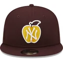 siltovka-rovna-cervena-snapback-9fifty-ny-apple-new-york-yankees-mlb-new-era