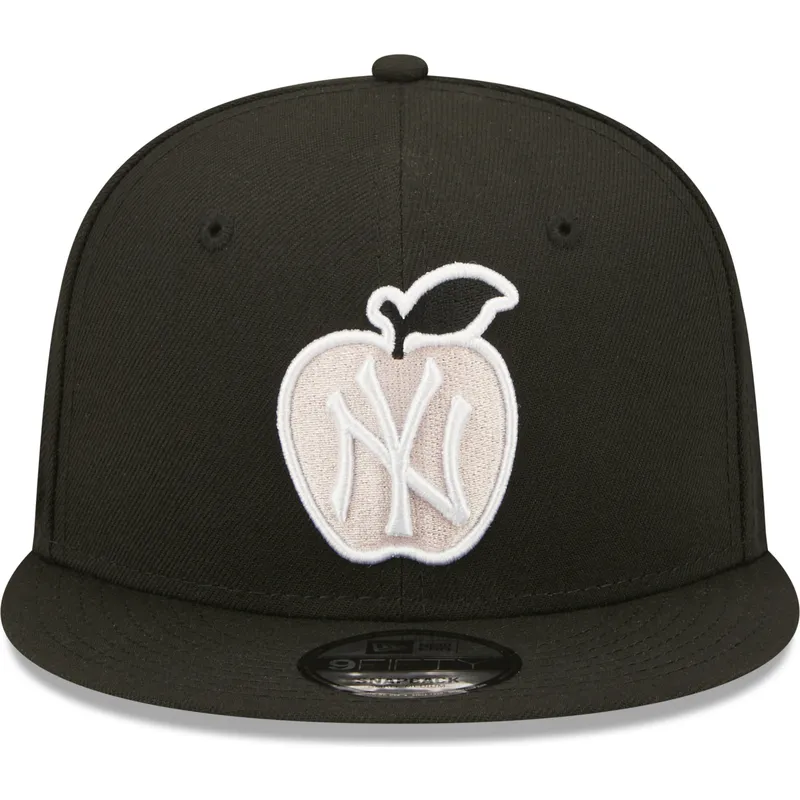 siltovka-rovna-cierna-snapback-9fifty-ny-apple-new-york-yankees-mlb-new-era