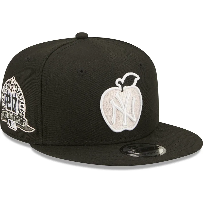 siltovka-rovna-cierna-snapback-9fifty-ny-apple-new-york-yankees-mlb-new-era