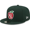 new-era-new-york-yankees-mlb-9fifty-ny-apple-dunkelgrun-rote-snapback-kappe