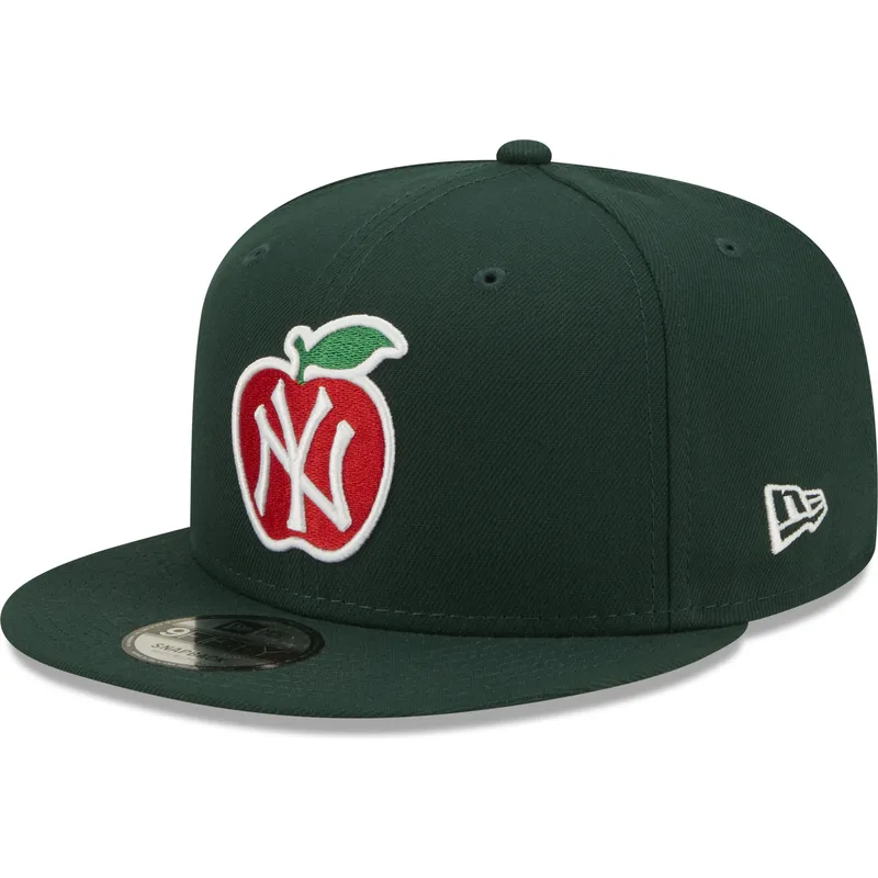 siltovka-rovna-zelena-snapback-9fifty-ny-apple-new-york-yankees-mlb-new-era