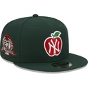 new-era-new-york-yankees-mlb-9fifty-ny-apple-dunkelgrun-rote-snapback-kappe