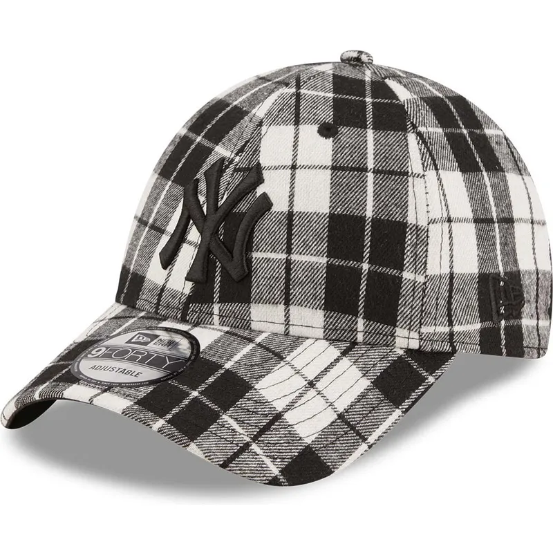 siltovka-zaoblena-cierna-nastavitelny-9forty-plaid-new-york-yankees-mlb-new-era