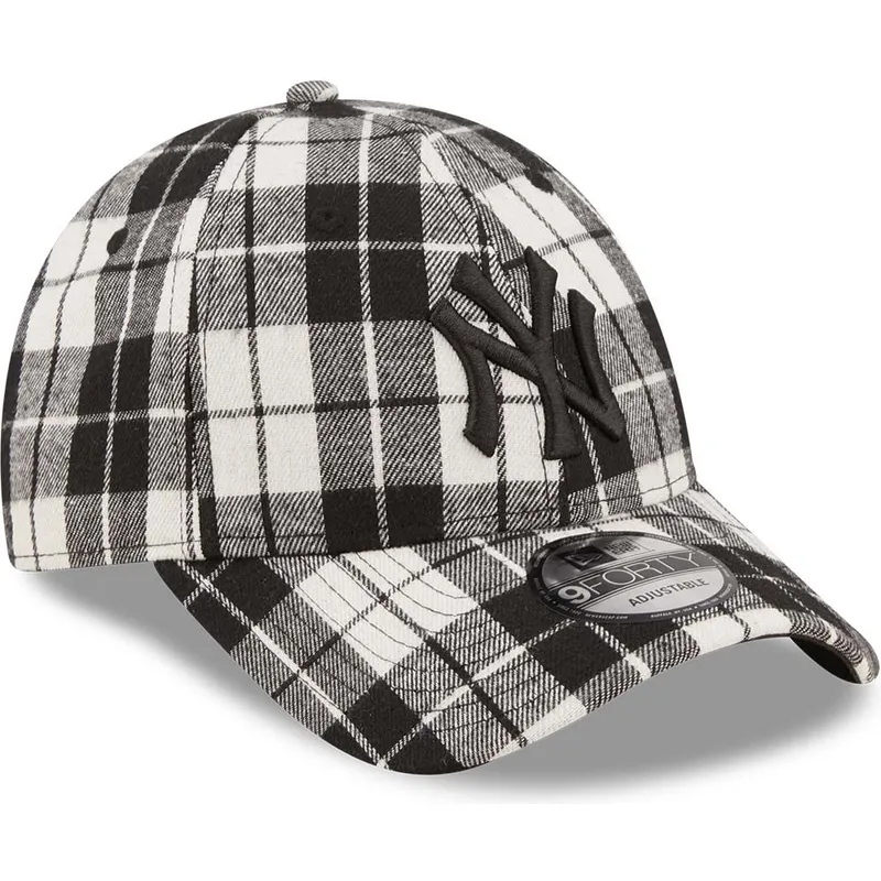 siltovka-zaoblena-cierna-nastavitelny-9forty-plaid-new-york-yankees-mlb-new-era