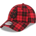 siltovka-zaoblena-cervena-nastavitelny-9forty-plaid-boston-red-sox-mlb-new-era