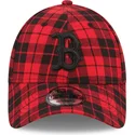 siltovka-zaoblena-cervena-nastavitelny-9forty-plaid-boston-red-sox-mlb-new-era