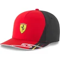 siltovka-zaoblena-cervena-snapback-sf-carlos-sainz-ferrari-formula-1-puma