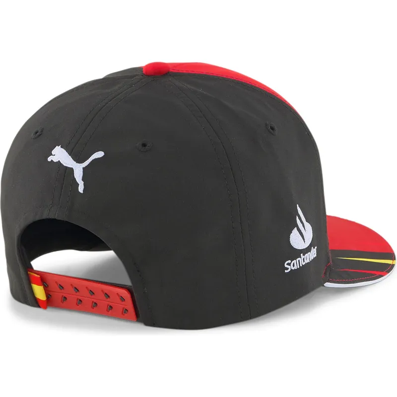 siltovka-zaoblena-cervena-snapback-sf-carlos-sainz-ferrari-formula-1-puma