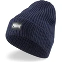 ciapka-tmavomodra-ribbed-classic-cuff-puma