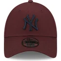 siltovka-zaoblena-cervena-nastavitelny-9forty-league-essential-new-york-yankees-mlb-new-era