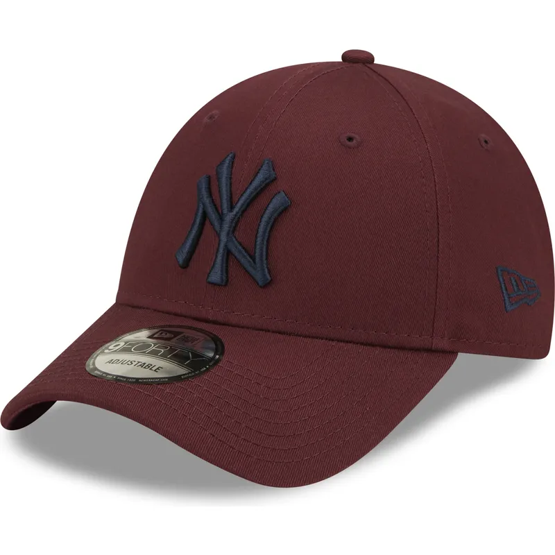 siltovka-zaoblena-cervena-nastavitelny-9forty-league-essential-new-york-yankees-mlb-new-era