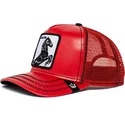 siltovka-zaoblena-cervena-snapback-stallion-cherry-mustang-the-farm-goorin-bros