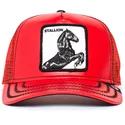 siltovka-zaoblena-cervena-snapback-stallion-cherry-mustang-the-farm-goorin-bros