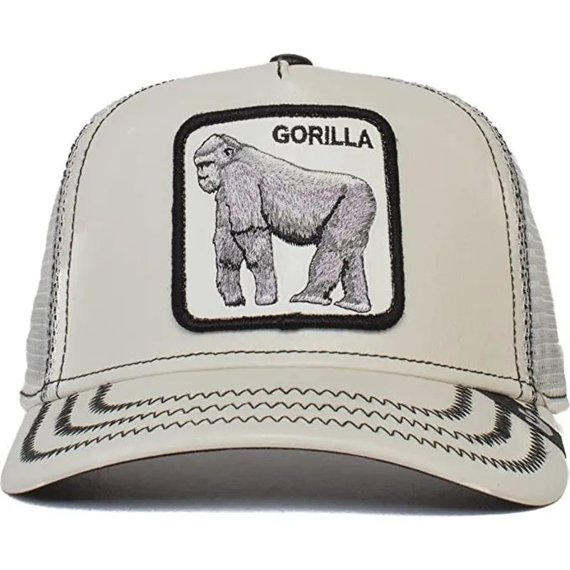 siltovka-zaoblena-biely-snapback-gorilla-band-boss-the-farm-goorin-bros