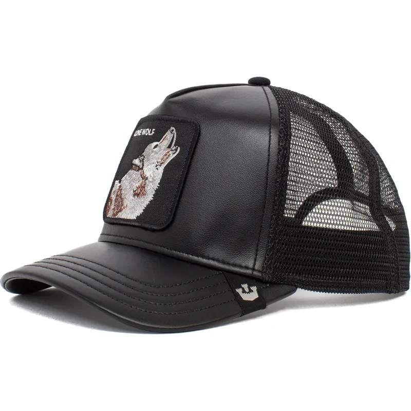 siltovka-zaoblena-cierna-snapback-lone-wolf-pack-boss-the-farm-goorin-bros