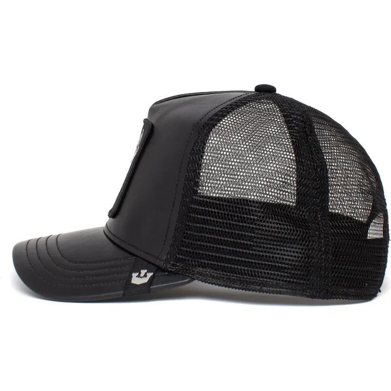siltovka-zaoblena-cierna-snapback-lone-wolf-pack-boss-the-farm-goorin-bros