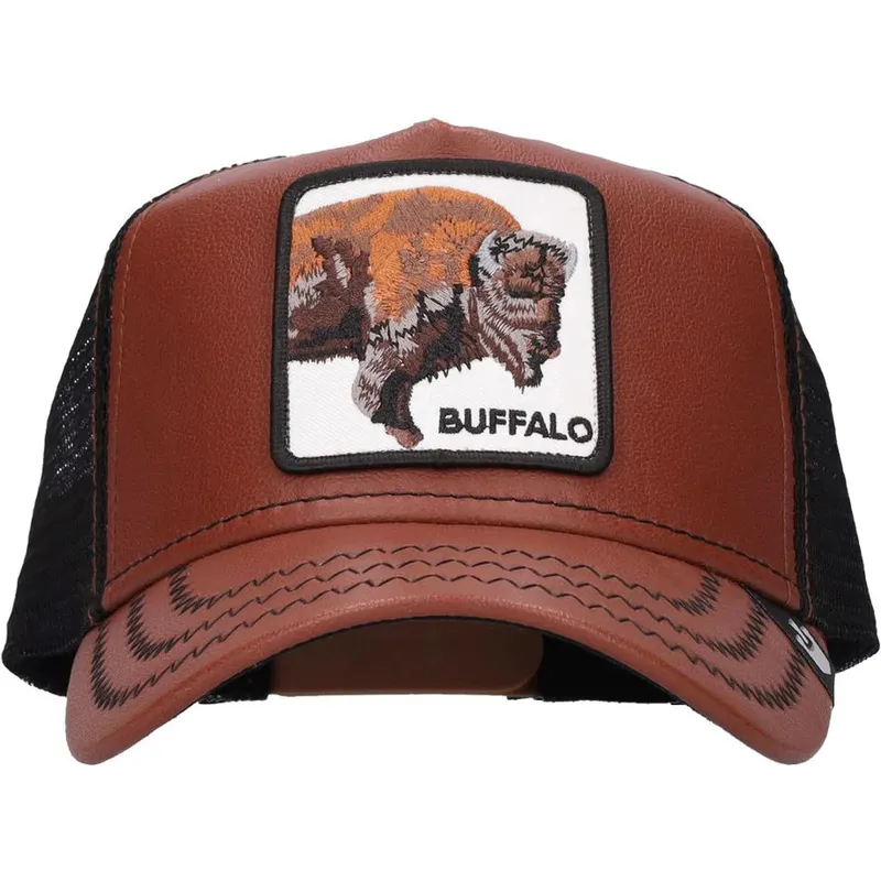 siltovka-zaoblena-hneda-snapback-buffalo-caulk-the-wagon-the-farm-goorin-bros