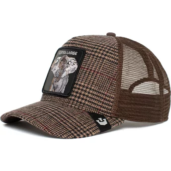 Goorin Bros. Elephant Extra Large In The Room The Farm Brown Trucker Hat