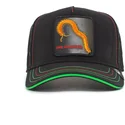 siltovka-zaoblena-cierna-snapback-one-hundred-bug-blaster-the-farm-goorin-bros