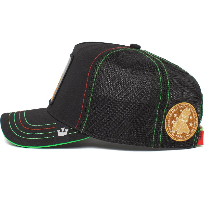 siltovka-zaoblena-cierna-snapback-one-hundred-bug-blaster-the-farm-goorin-bros