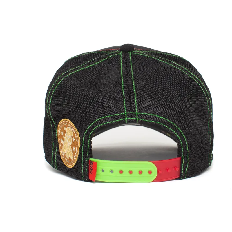 siltovka-zaoblena-cierna-snapback-one-hundred-bug-blaster-the-farm-goorin-bros