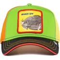 siltovka-zaoblena-zelena-snapback-whack-off-holey-moley-the-farm-goorin-bros