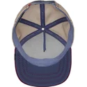 siltovky-zaoblena-kamionista-bezova-snapback-the-farm-de-goorin-bros