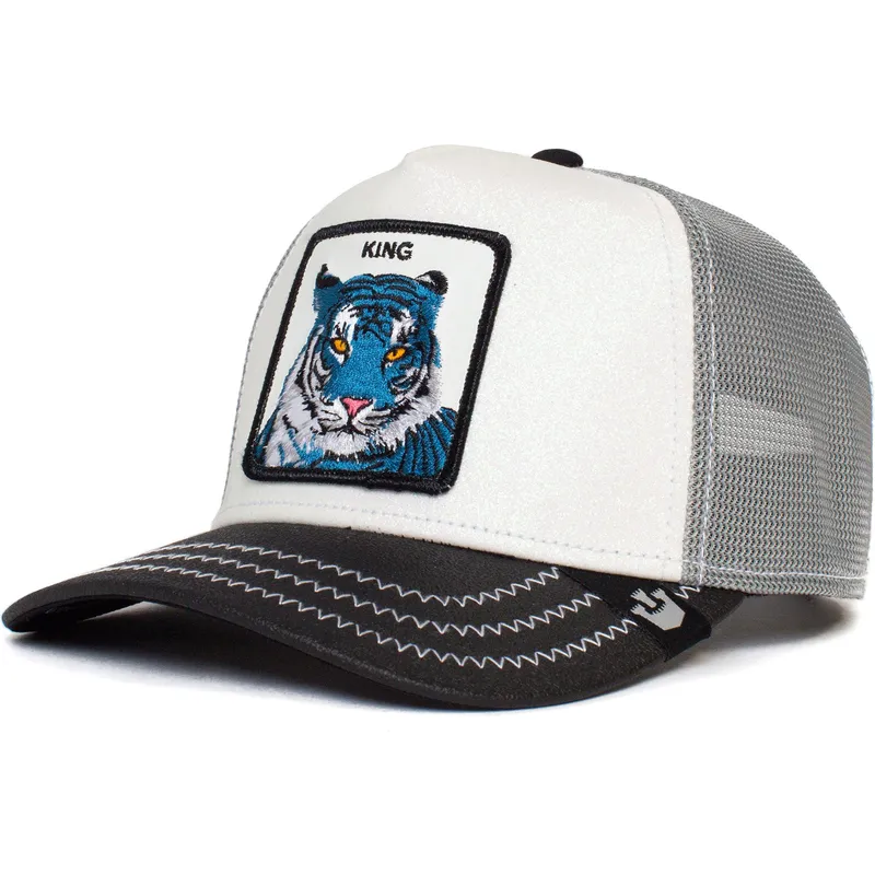 siltovka-zaoblena-biely-snapback-king-sparkle-the-farm-goorin-bros