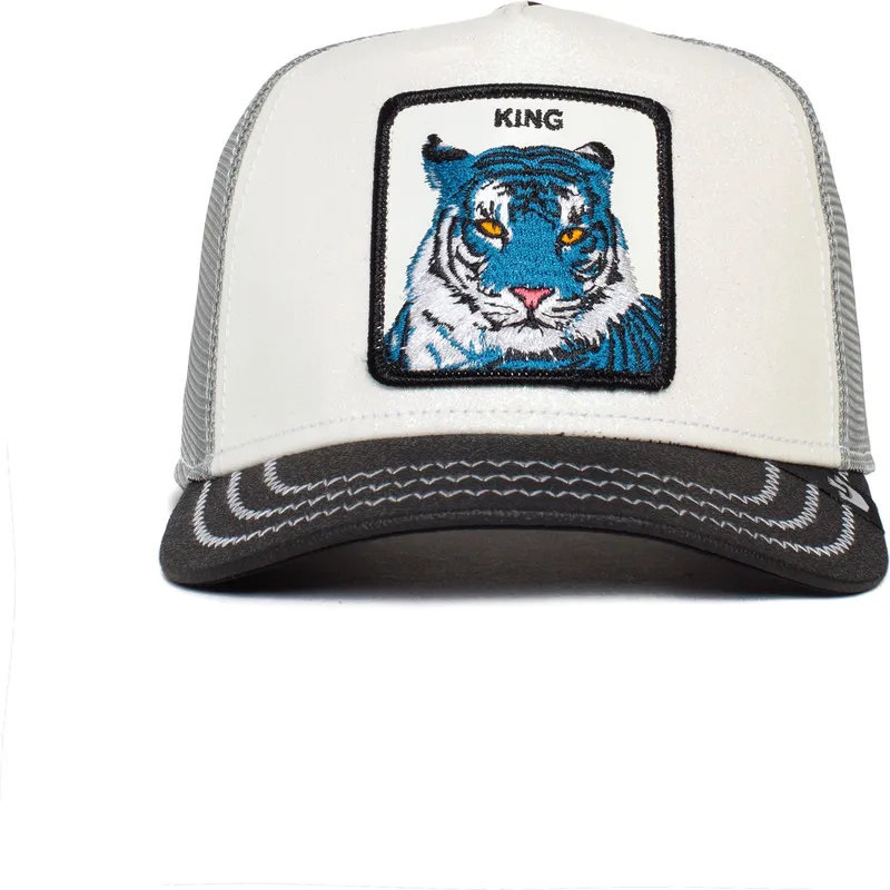 siltovka-zaoblena-biely-snapback-king-sparkle-the-farm-goorin-bros