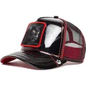 siltovka-zaoblena-cierna-snapback-black-panther-power-forever-patent-leather-the-farm-goorin-bros
