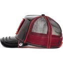 siltovka-zaoblena-cierna-snapback-black-panther-power-forever-patent-leather-the-farm-goorin-bros