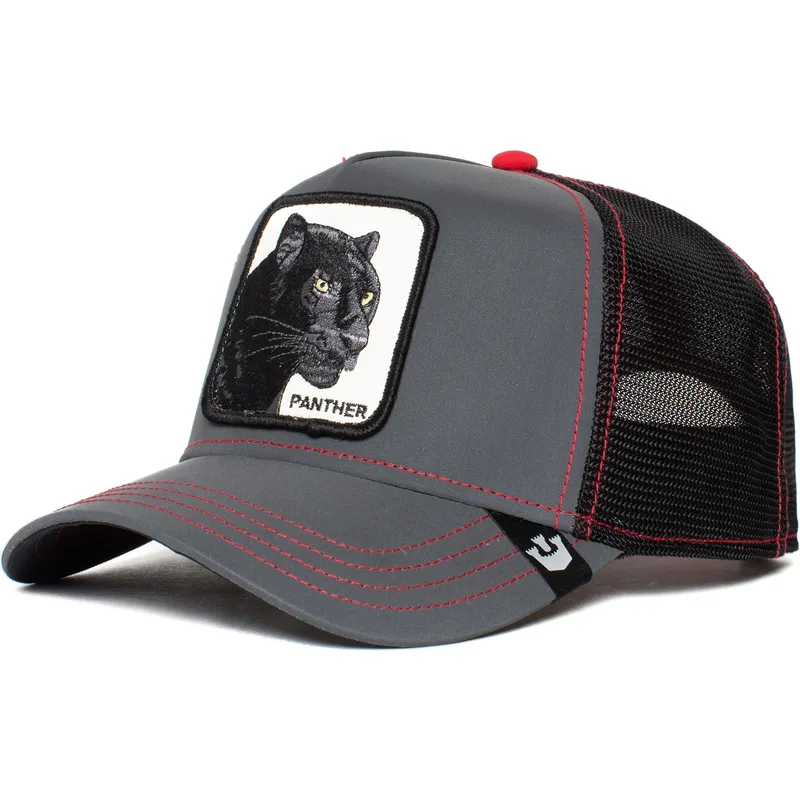 trucker-cap-schwarz-panther-black-panther-reflective-the-farm-von-goorin-bros