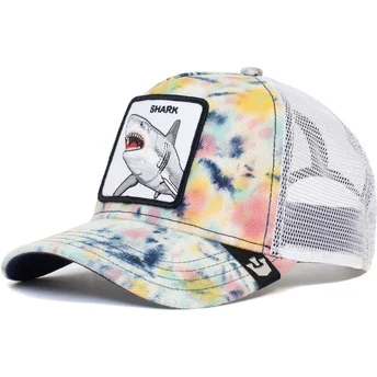 siltovka-zaoblena-biely-snapback-shark-tie-dye-the-farm-goorin-bros