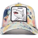 siltovka-zaoblena-biely-snapback-shark-tie-dye-the-farm-goorin-bros