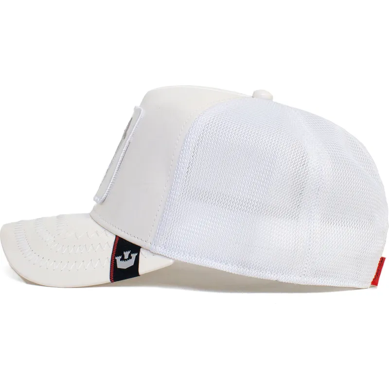 siltovka-zaoblena-biely-snapback-lone-wolf-big-white-patent-leather-the-farm-goorin-bros