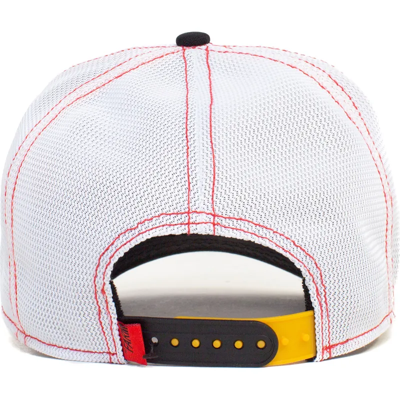 siltovka-zaoblena-biely-snapback-the-red-queen-patent-leather-the-farm-goorin-bros siltovka-zaoblena-biely-snapback-the-red-queen-patent-leather-the-farm-goorin-bros