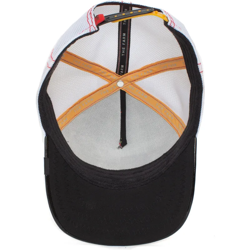 siltovka-zaoblena-biely-snapback-the-red-queen-patent-leather-the-farm-goorin-bros siltovka-zaoblena-biely-snapback-the-red-queen-patent-leather-the-farm-goorin-bros