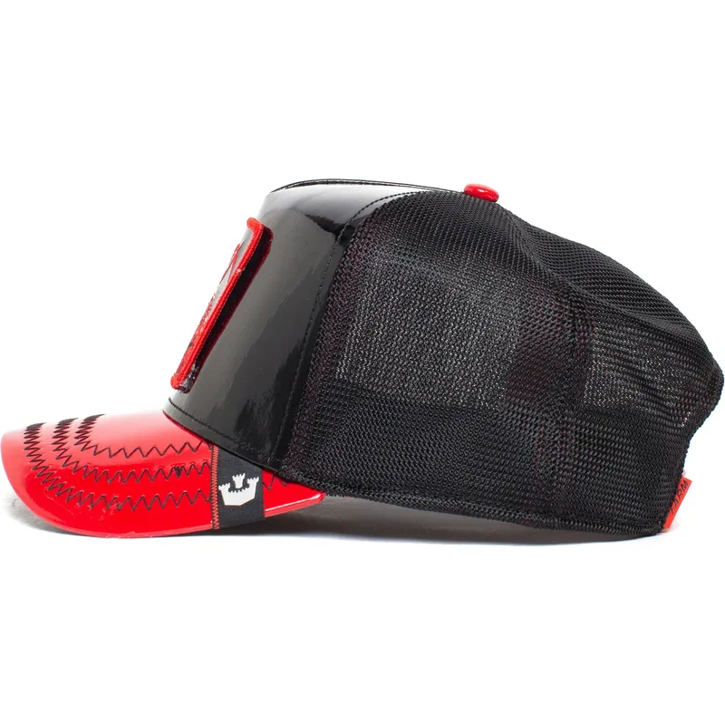 siltovka-zaoblena-cierna-snapback-goat-goaty-mcgoatface-patent-leather-the-farm-goorin-bros