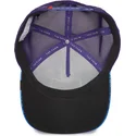 siltovka-zaoblena-modra-snapback-siam-fighter-blue-light-metallic-the-farm-goorin-bros