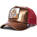 siltovka-zaoblena-oranzova-snapback-spotlight-metallic-the-farm-goorin-bros