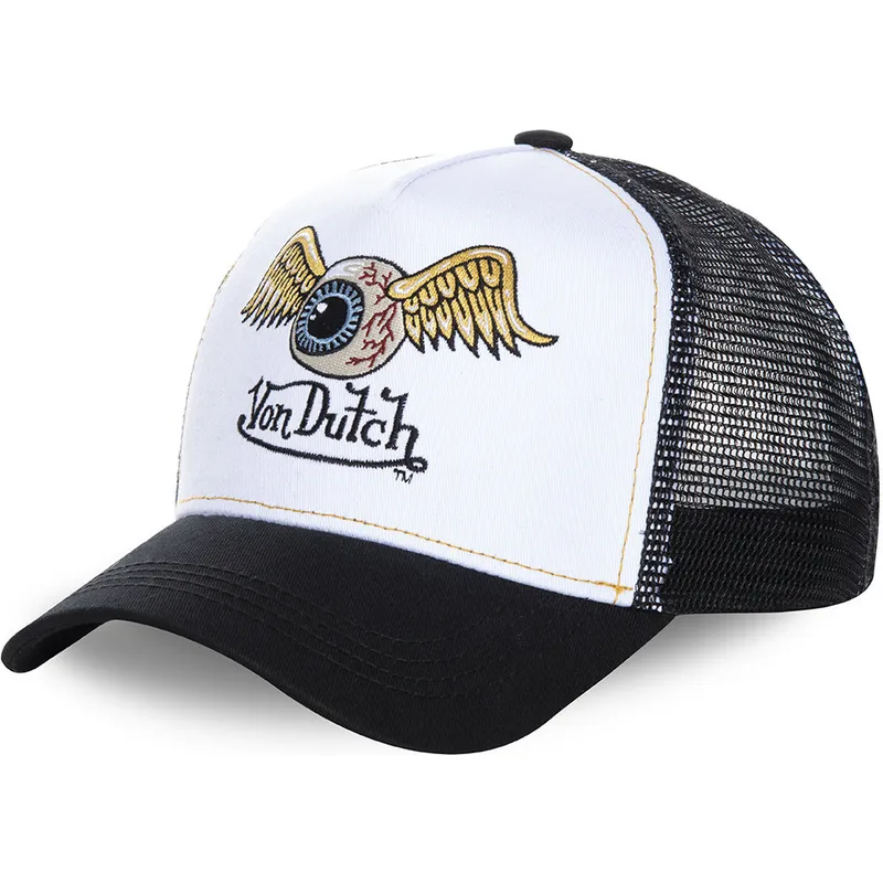 cap-zaoblena-white-snapback-von-dutch