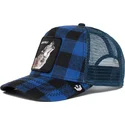 siltovka-zaoblena-modra-snapback-lone-wolf-code-blue-the-farm-goorin-bros