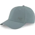 verstellbare-blaue-gebogene-kappe-metal-cat-von-puma