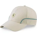 beige-verstellbare-kappe-sptwr-race-b-von-ferrari-formel-1-von-puma