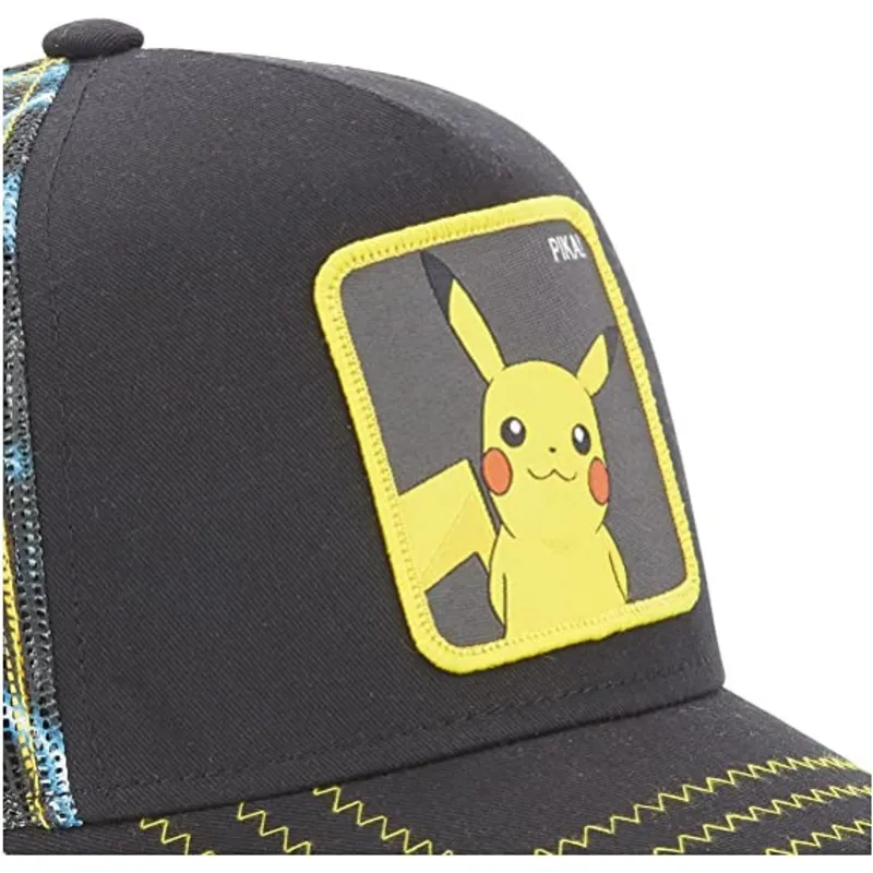 siltovka-zaoblena-cierna-snapback-pkm2-ele1-pikachu-pokemon-capslab