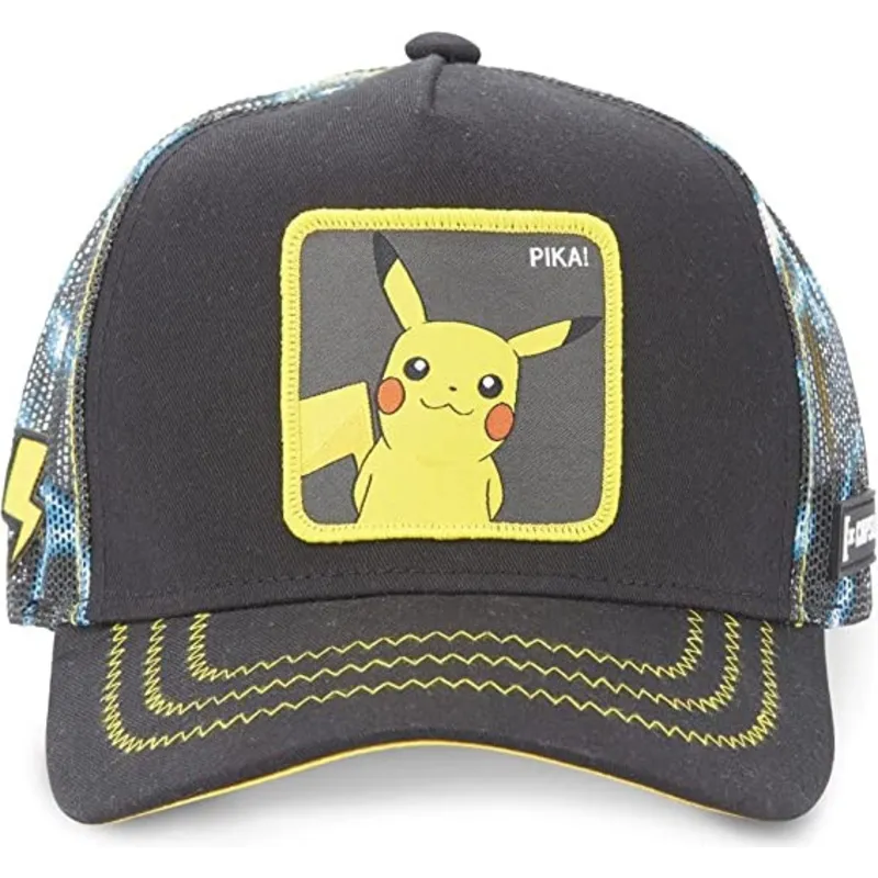 siltovka-zaoblena-cierna-snapback-pkm2-ele1-pikachu-pokemon-capslab