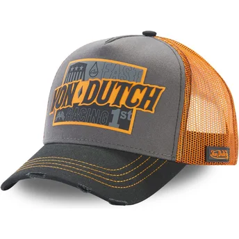 siltovka-zaoblena-siva-snapback-fast-racing-arac-gre-von-dutch