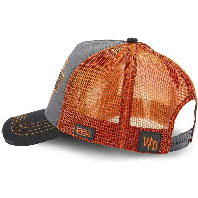 siltovka-zaoblena-siva-snapback-fast-racing-arac-gre-von-dutch